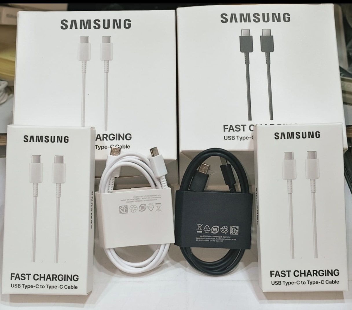 Samsung C TO C  S21 Cable Fast Charging With Packing